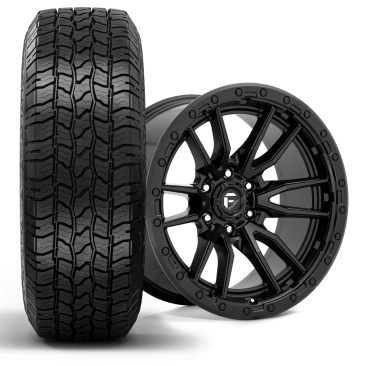 Fuel D679 REBEL + IronMan All Country AT2 Matte Black