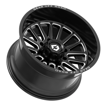 Gear Off Road 764BM  Gloss Black Milled