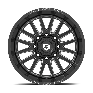 Gear Off Road 764BM  Gloss Black Milled