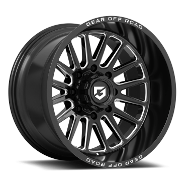 Gear Off Road 764BM  Gloss Black Milled