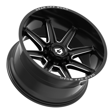 Gear Off Road 765BM  Gloss Black Milled