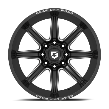 Gear Off Road 765BM  Gloss Black Milled