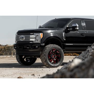 Fuel D755 REACTION  Black Milled Red