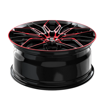 Spec-1 SP-57  Gloss Black Red Machined