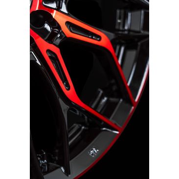 Spec-1 SP-57  Gloss Black Red Machined