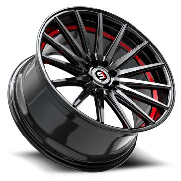 Spec-1 SP-69  Gloss Black & Red Undercut