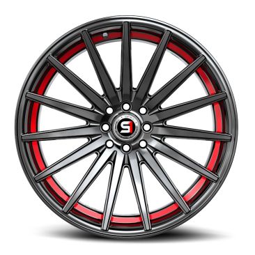 Spec-1 SP-69  Gloss Black & Red Undercut