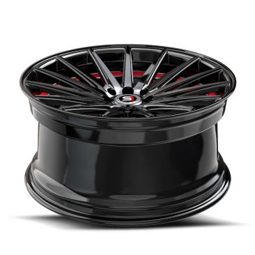 Spec-1 SP-69  Gloss Black & Red Undercut