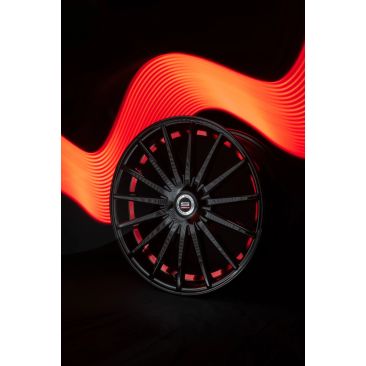 Spec-1 SP-69  Gloss Black & Red Undercut