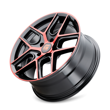 Touren 3279 TR79  Gloss Black Red Machined