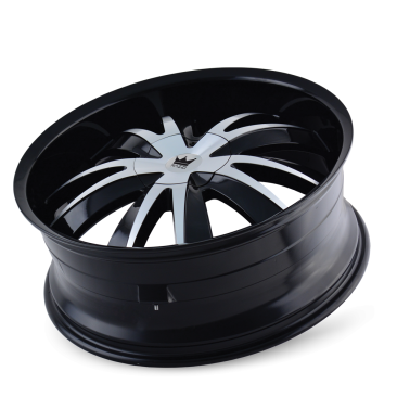 Mazzi 337 EDGE  Gloss Black Machined