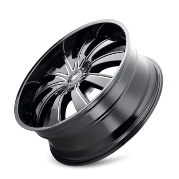 Mazzi 374 ROLLA  Gloss Black Milled