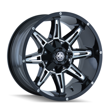 Mayhem 8090 RAMPAGE  Gloss Black Milled