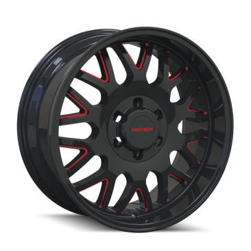 Mayhem 8110 TRIPWIRE  Gloss Black Red Milled