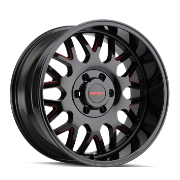 Mayhem 8110 TRIPWIRE  Gloss Black Red Milled