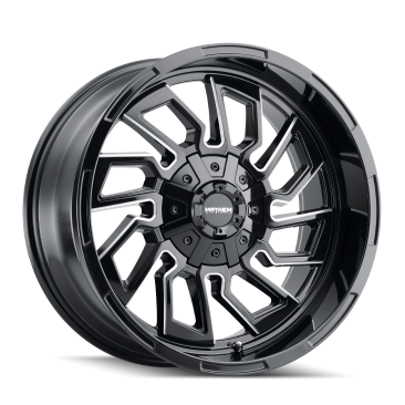 Mayhem 8111 FLYWHEEL  Gloss Black Milled