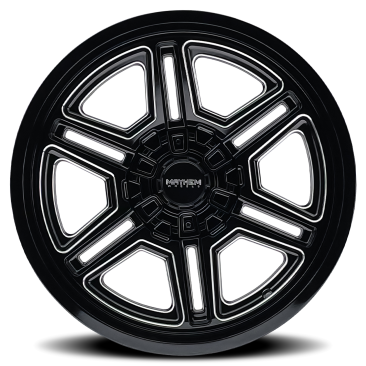 Mayhem 8117 HERMOSA  Gloss Black Milled