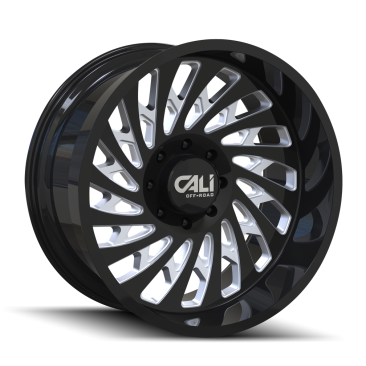Cali Off Road 9108 SWITCHBACK  Gloss Black Milled