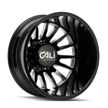 Cali Off Road 9110D SUMMIT DUALLY  Gloss Black Milled