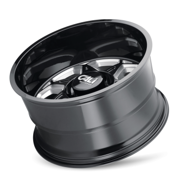 Cali Off Road 9111 SEVENFOLD  Gloss Black Milled