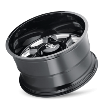 Cali Off Road 9111 SEVENFOLD  Gloss Black Milled