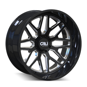 Cali Off Road 9115 INVADER  Gloss Black Milled