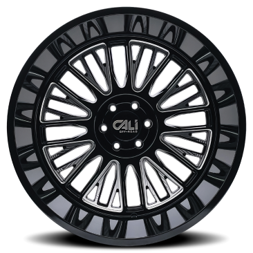 Cali Off Road 9116 VERTEX  Gloss Black Milled