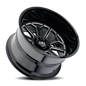 Cali Off Road 9117 AUBURN  Gloss Black Milled