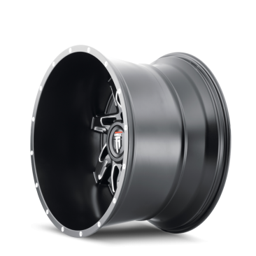 American Truxx AT183 SPYDER  Black Milled