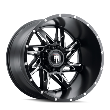 American Truxx AT183 SPYDER  Black Milled