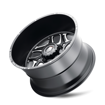 American Truxx AT1900 SWEEP  Black Milled