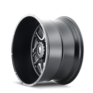 American Truxx AT1900 SWEEP  Black Milled