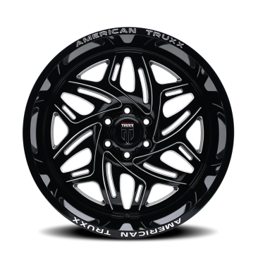 American Truxx AT1914 EUPHORIA  Gloss Black Milled