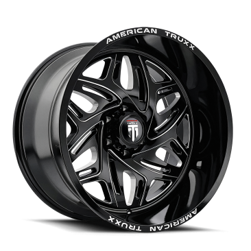 American Truxx AT1914 EUPHORIA  Gloss Black Milled