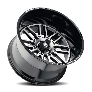 American Truxx AT1915 RESTLESS  Gloss Black Machined