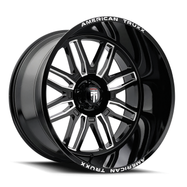American Truxx AT1915 RESTLESS  Gloss Black Milled