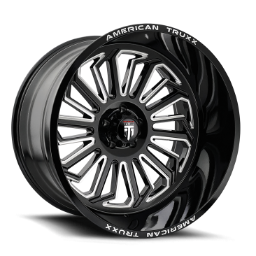 American Truxx AT1916 BUTCHER  Gloss Black Milled