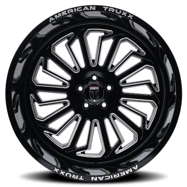 American Truxx AT1916 BUTCHER  Gloss Black Milled