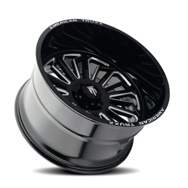 American Truxx AT1916 BUTCHER  Gloss Black Milled