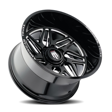 American Truxx AT1917 GOLIATH  Gloss Black Milled