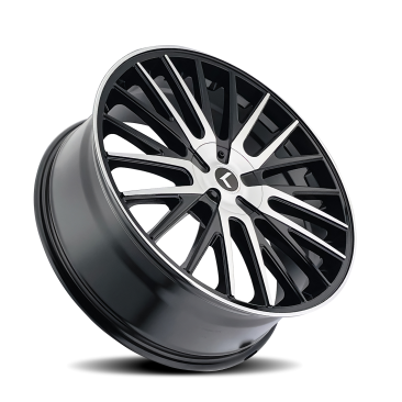 Kraze KR185 DOUBLE DOWN  Gloss Black Machined