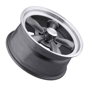 American Muscle 141 Legend 5  Gunmetal w Machined Lip