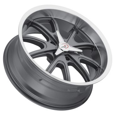 American Muscle 143 Torque  Gunmetal w Machined Lip