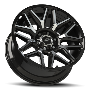 Vision Off Road 305 Rekluse  Gloss Black Machined Face
