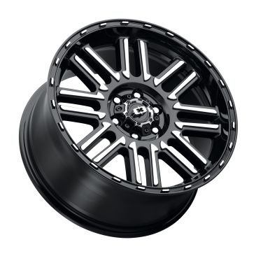 Vision Off Road 348 Nexus  Gloss Black Machined Face