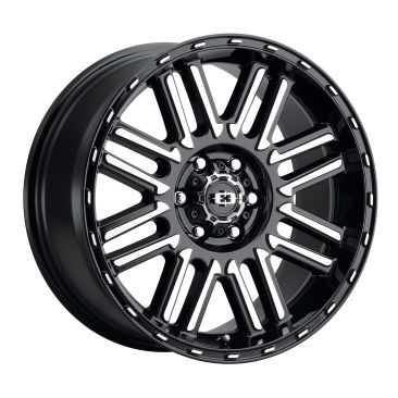 Vision Off Road 348 Nexus  Gloss Black Machined Face