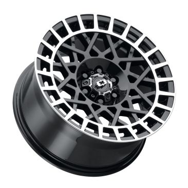 Vision 349 SAVAGE  Gloss Black w Machined Lip