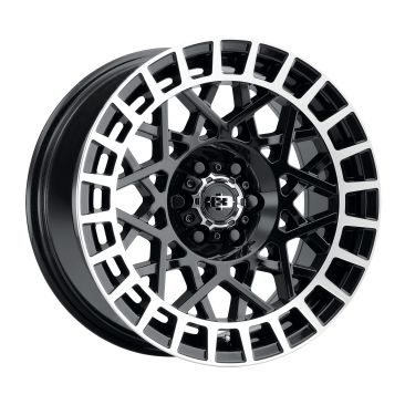 Vision 349 SAVAGE  Gloss Black w Machined Lip