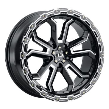 Vision Off Road 405 Korupt  Gloss Black Milled