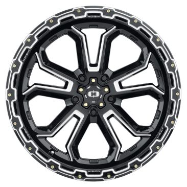 Vision Off Road 405 Korupt  Gloss Black Milled